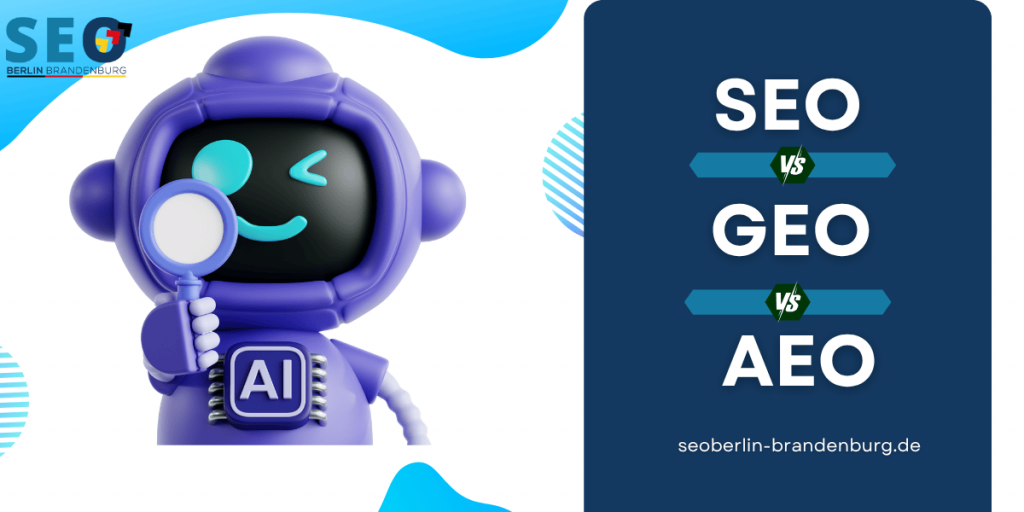 SEO vs. GEO vs. AEO