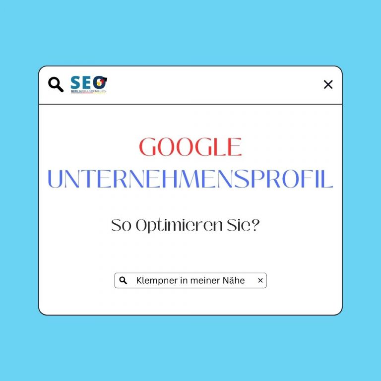Google-Unternehmensprofil