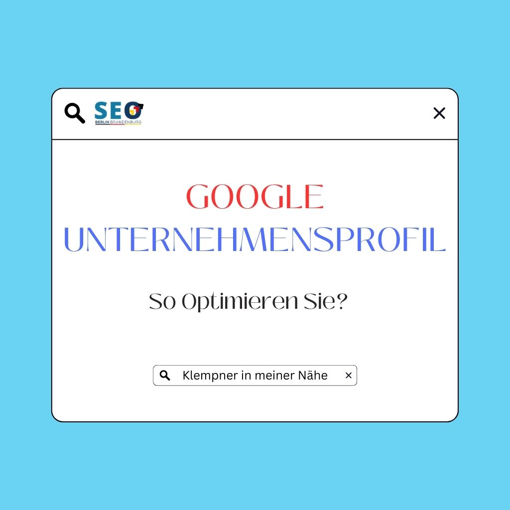 Google-Unternehmensprofil