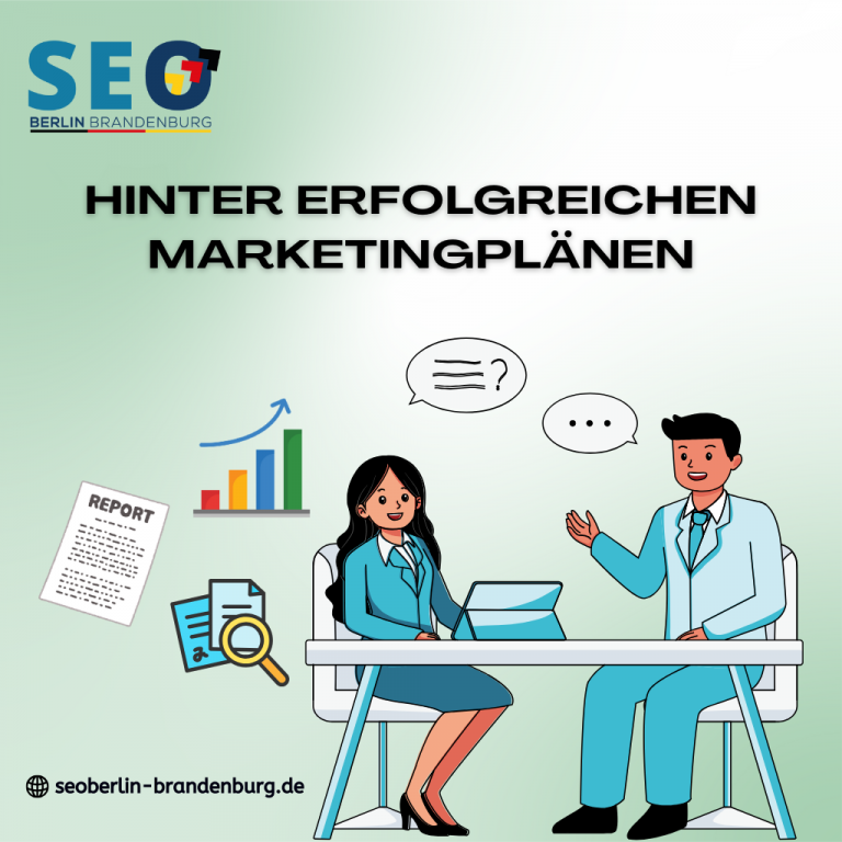 Hinter erfolgreichen Marketingplänen